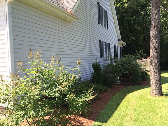 East Side of house