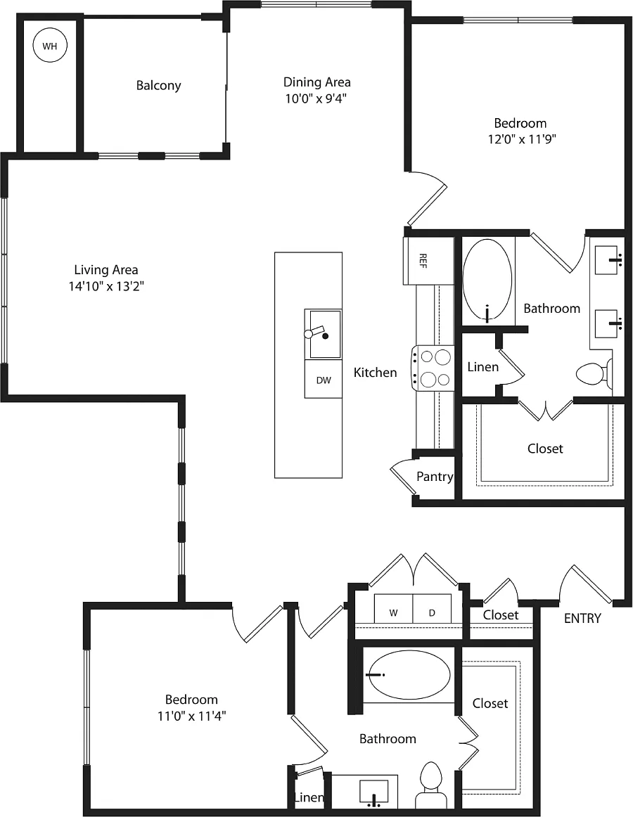 Floor plan B3