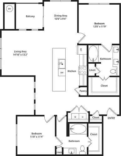 Floor plan B3