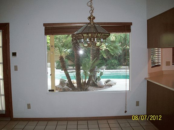 Check out the back yard!!! From the kitchen