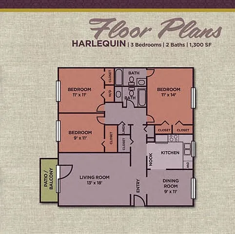 Floor plan Harlequin (3.20 B)
