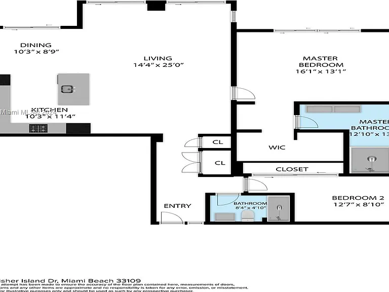 19117 Fisher Island Dr #19117 — Photo 38