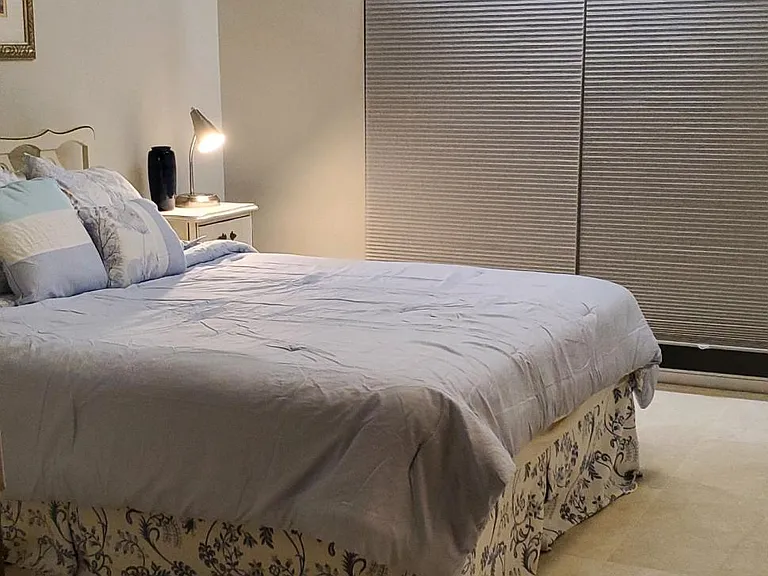 New tile flooring in East bedroom