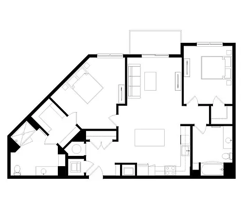 Floor plan B3