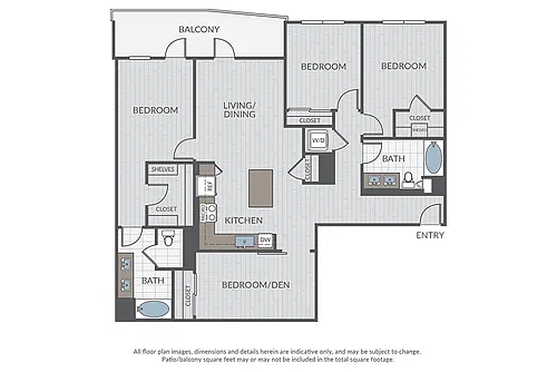 Floor plan Olympic + Den
