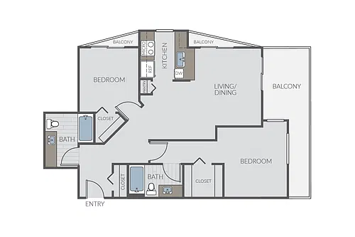 Floor plan Plan 2C
