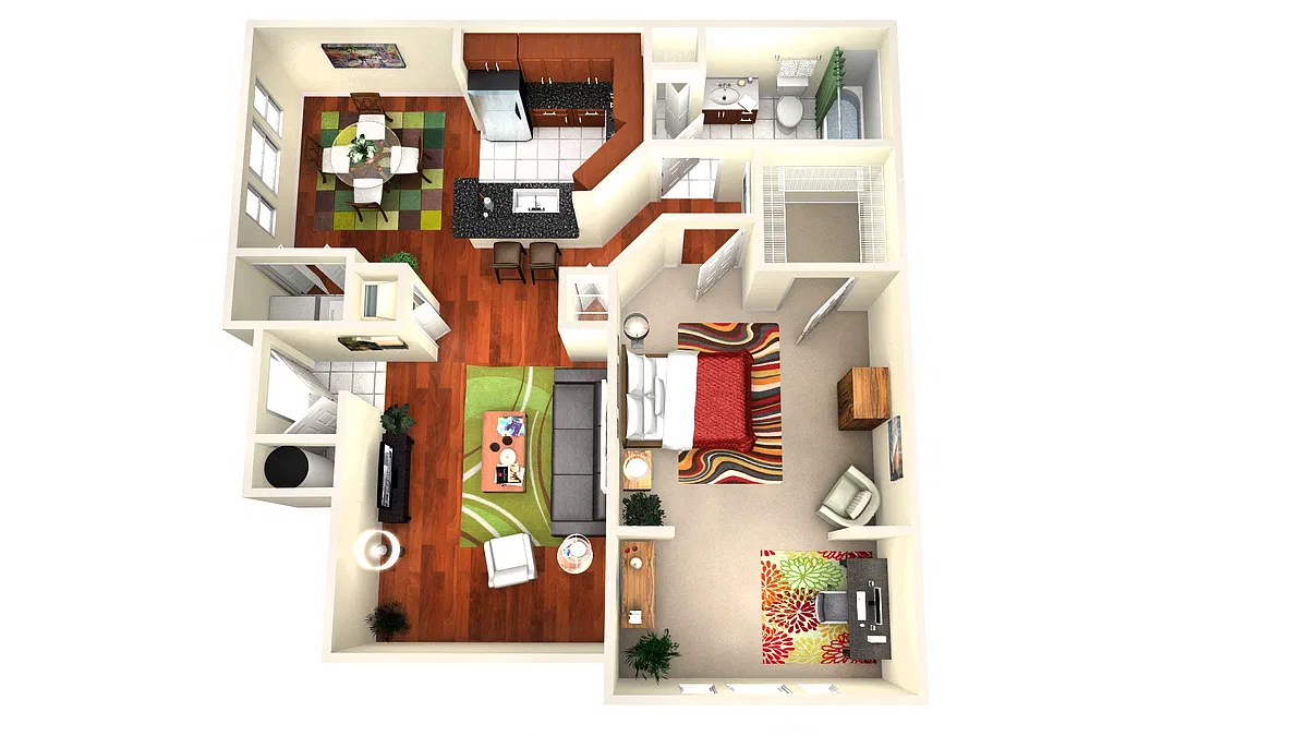Floor plan A1B
