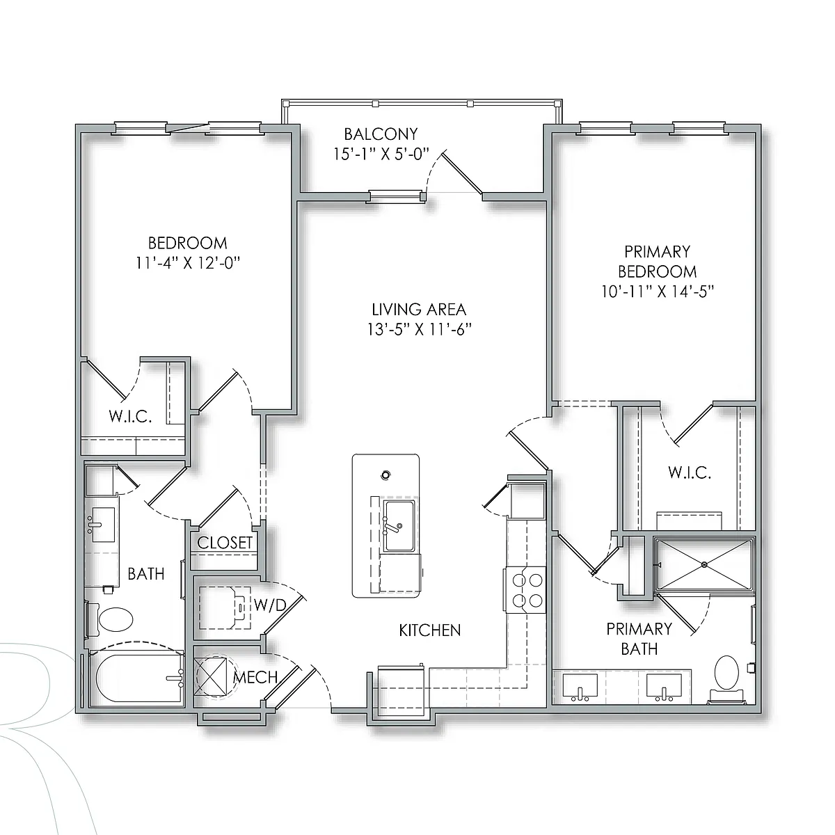Floor plan B1
