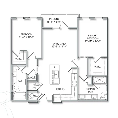 Floor plan B1