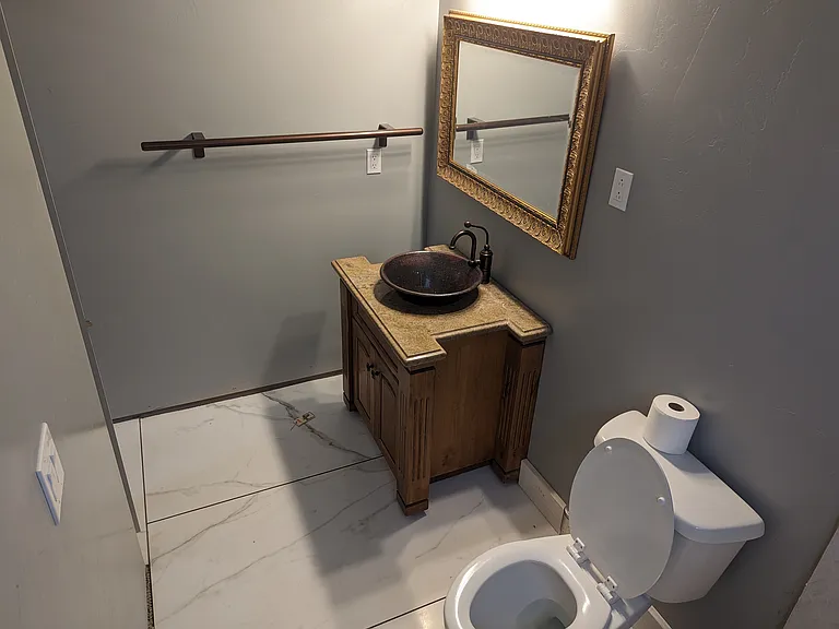 Bathroom attached to bedroom 1