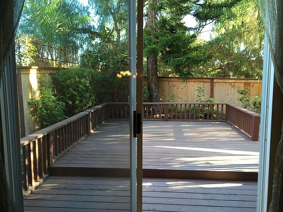 synthetic wood patio