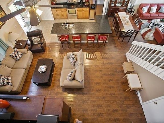 Bird's eye view of first floor...