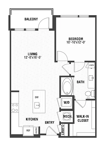 Floor plan A2A