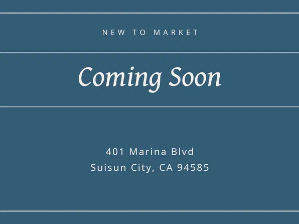 401 Marina Blvd, Suisun City, CA 94585
