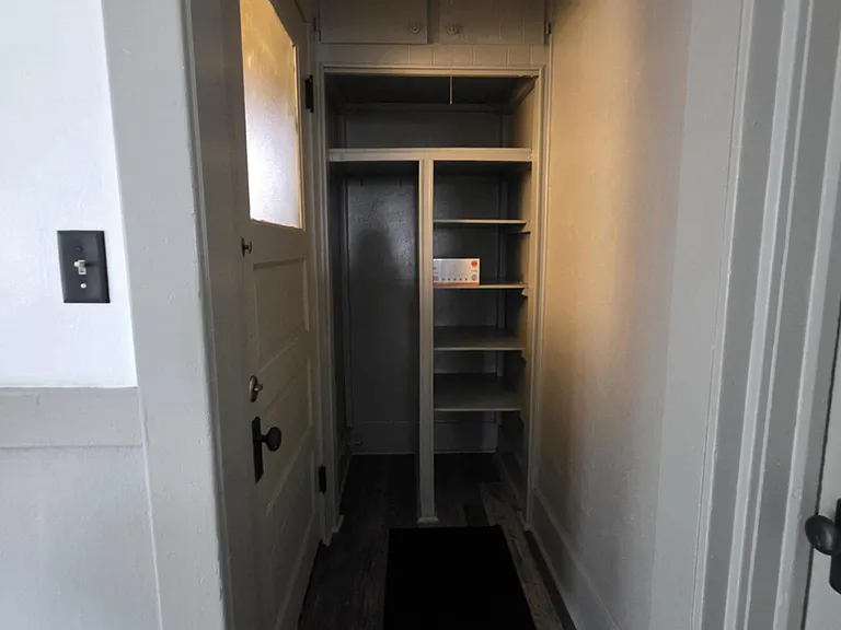 Back shelving space