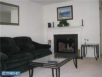 Living Room with nice Firelplace
