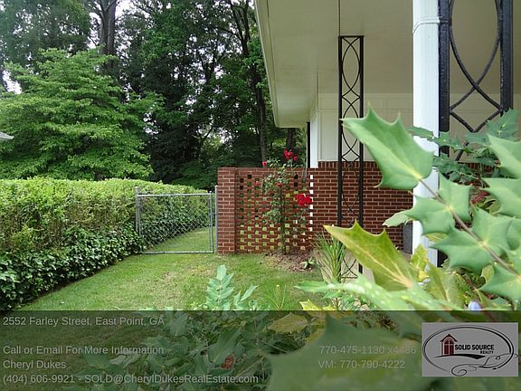 Beautiful mature landscaping