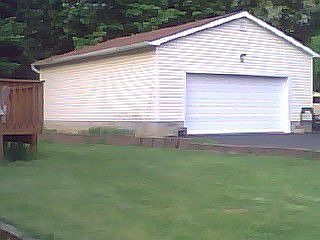 detached 3 car garage
