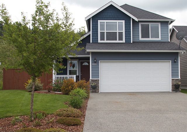 Beautiful mature landscaping.