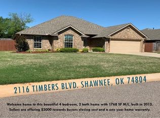 2116 Timbers Blvd, Shawnee, OK 74804