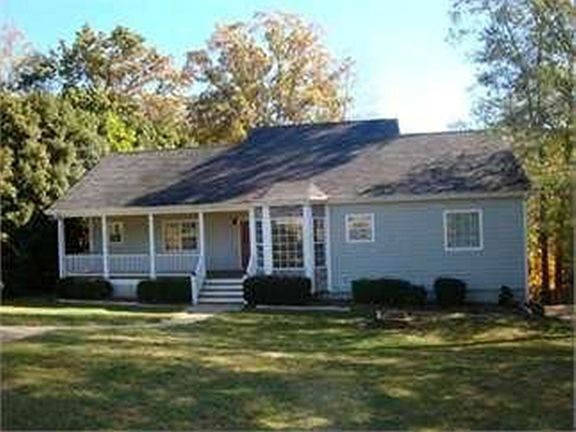 Private lake setting