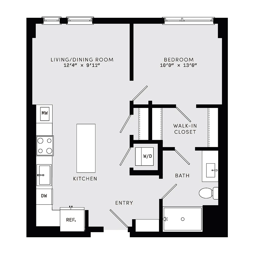 Floor plan A12B