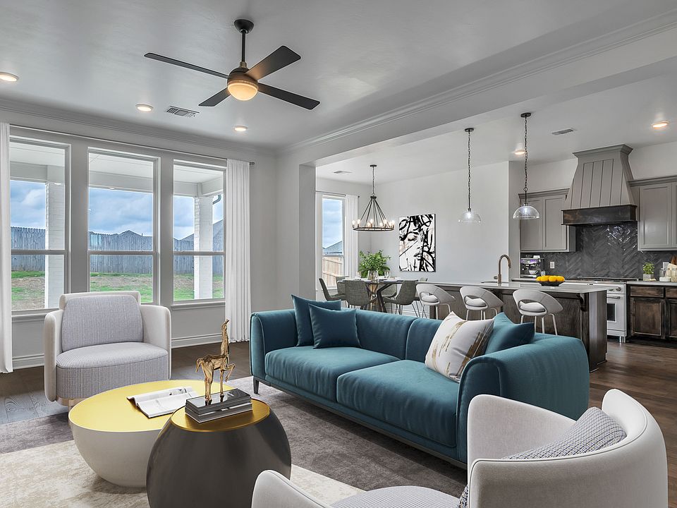 Living Room, Kitchen Dining Room