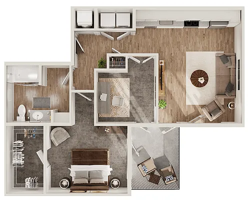 Floor plan Spur