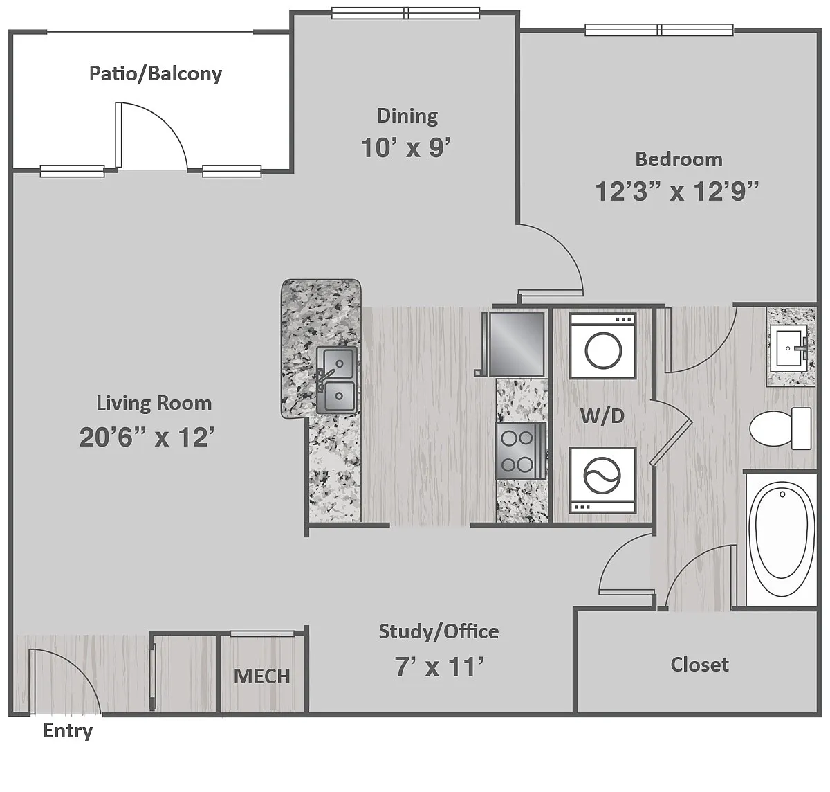 Floor plan A2