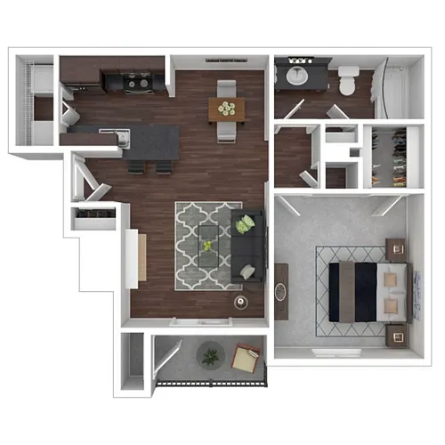 Floor plan A3-W/D