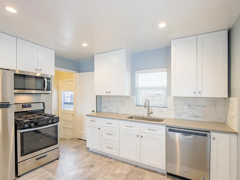 Floor is now more of a gray wood plank flooring, New....
