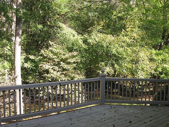 backyard from rear deck