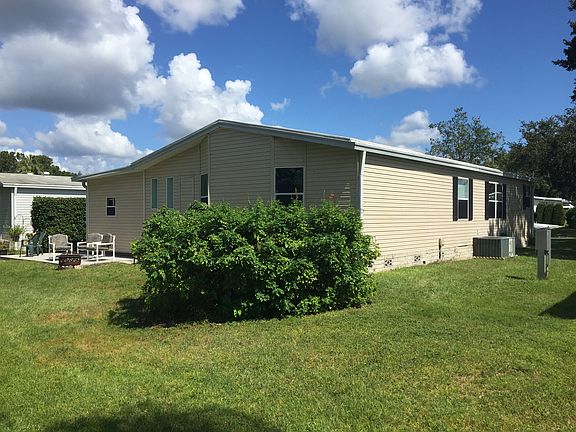 Rear open patio