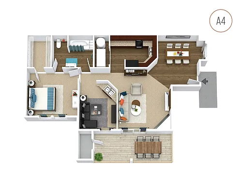 Floor plan A4