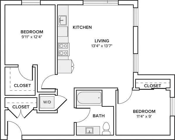 Floor plan B01