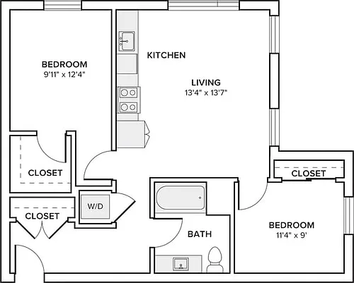Floor plan B01