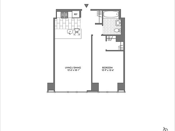 2nd image of 33 Bond St APT 1715