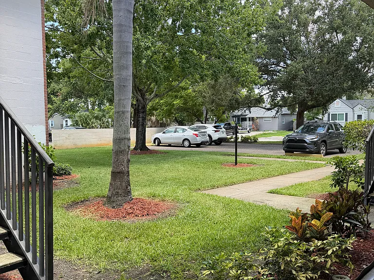View of complex from front door.