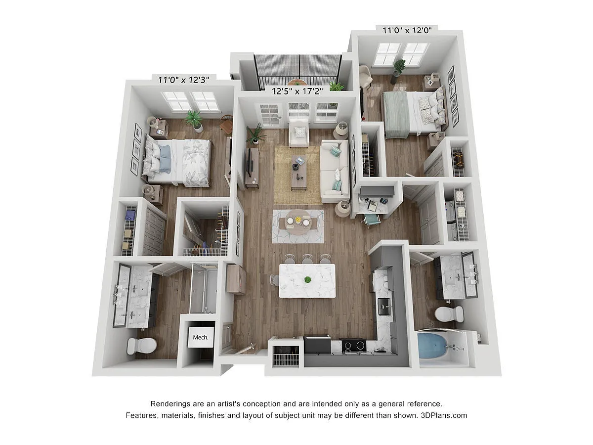 Floor plan B1