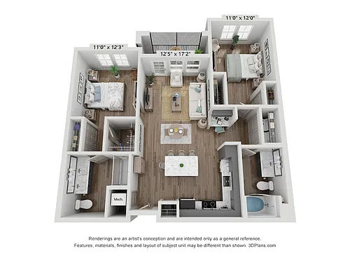 Floor plan B1