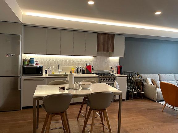dining area and kitchen