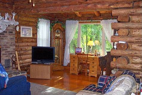 Open living room - office