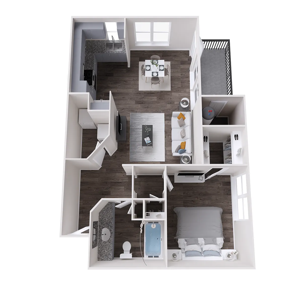 Floor plan A3 Lake Classic