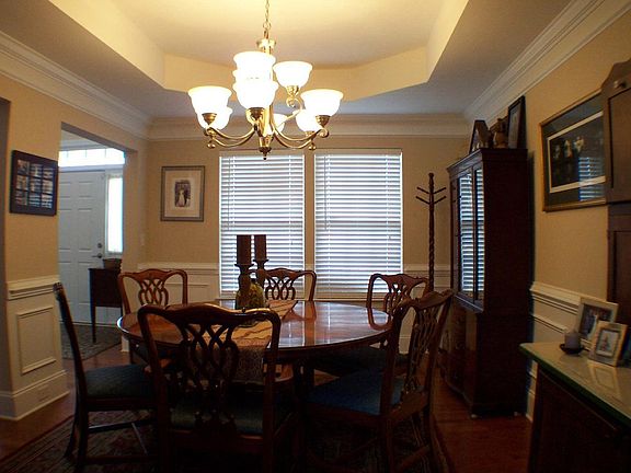Large Formal Dining Room with Beautiful Wainscoting