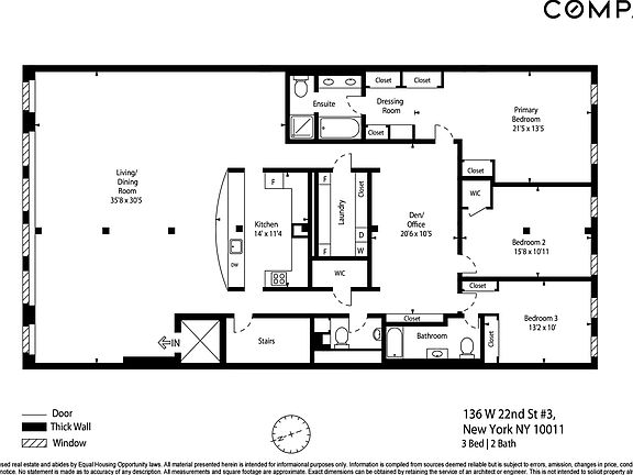 2nd image of 136 W 22nd St APT 3