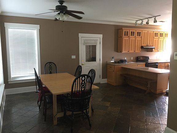 Dining and kitchen area