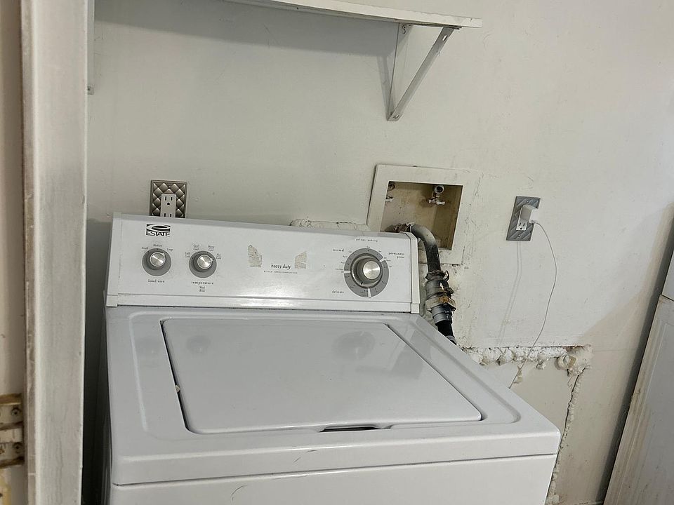laundry room area
