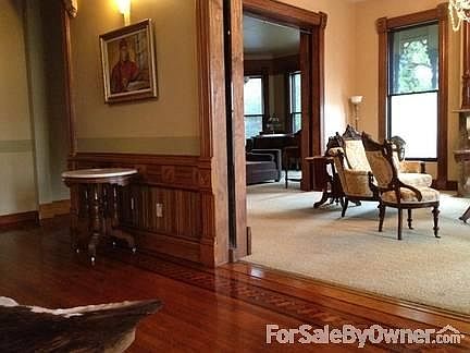 Front entry looking into Front Parlor
