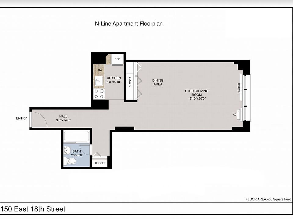 1st image of 150 E 18th St APT 6N