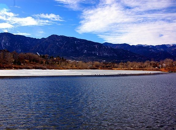 Quail Lake Across the St.
